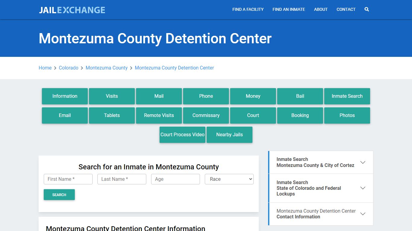 Montezuma County Detention Center - Jail Exchange